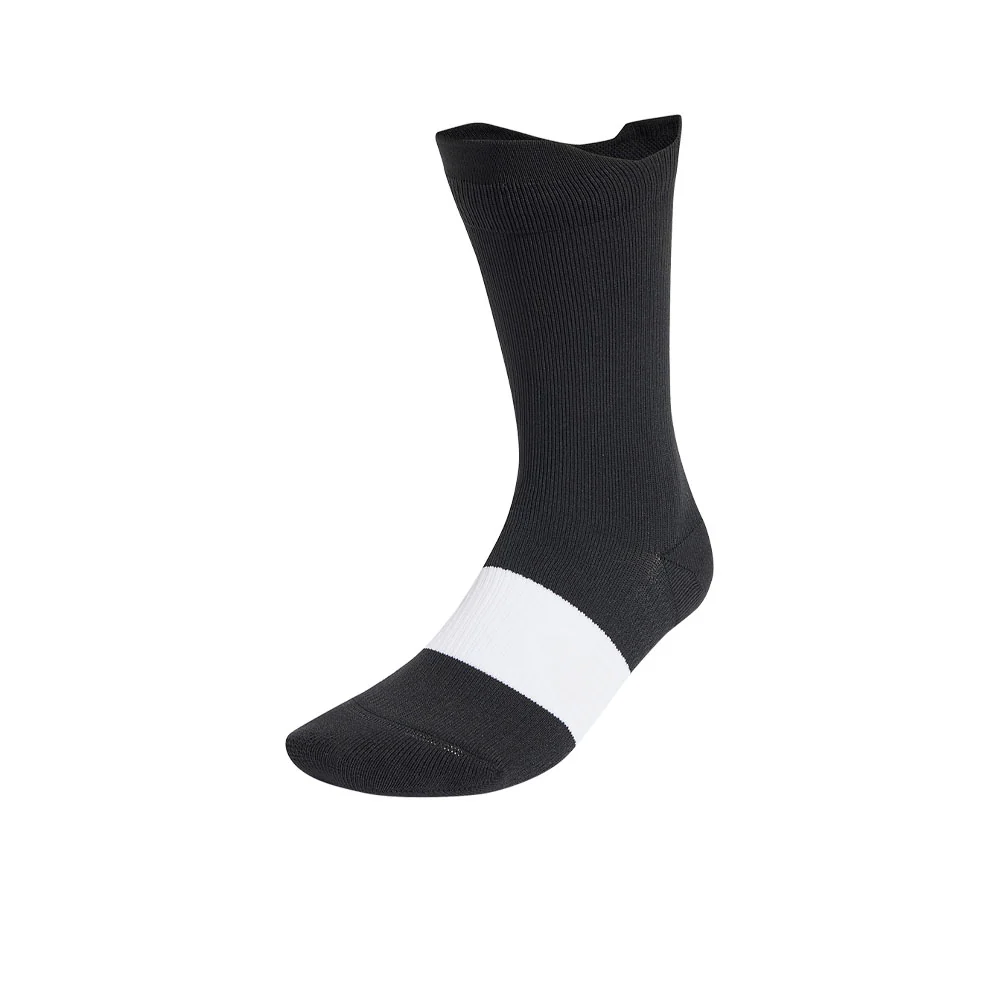 ADIDAS Runxgraphic Unisex Running Socks - Black - L (US SIZE)