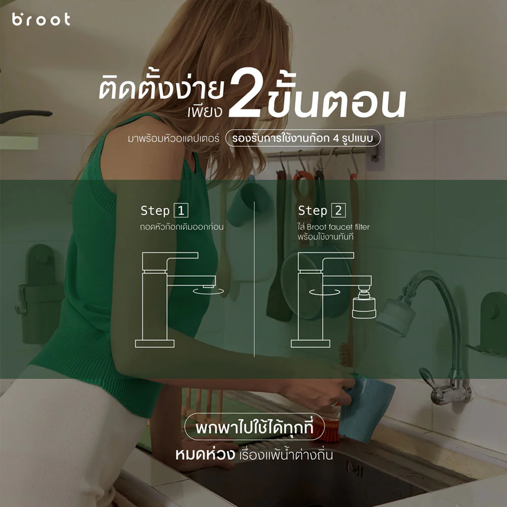 Broot Faucet Filter 1pc