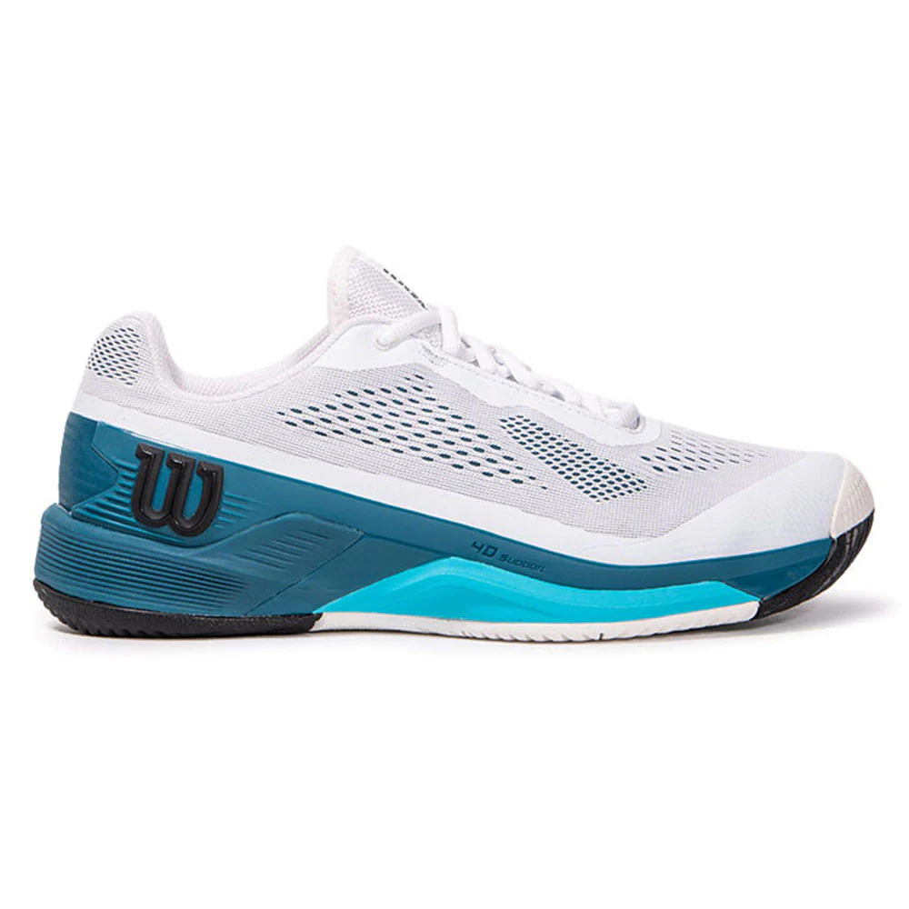 Мужские теннисные кроссовки Wilson Rush Pro 4.0 — цвет белый, размер US 10