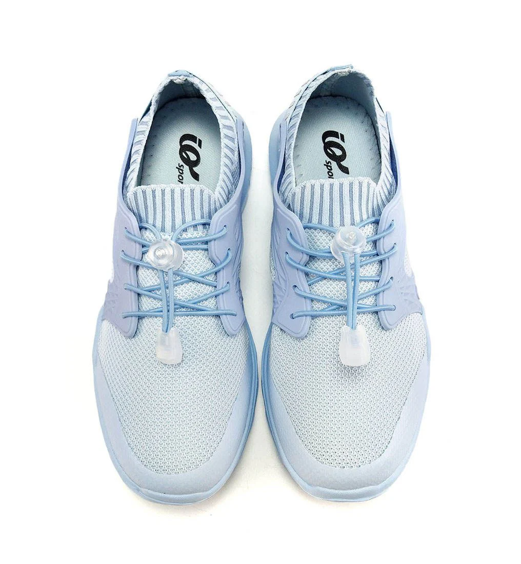 IQ SPORT Colourful Knit Women's Training Shoes - Blue - EU 40