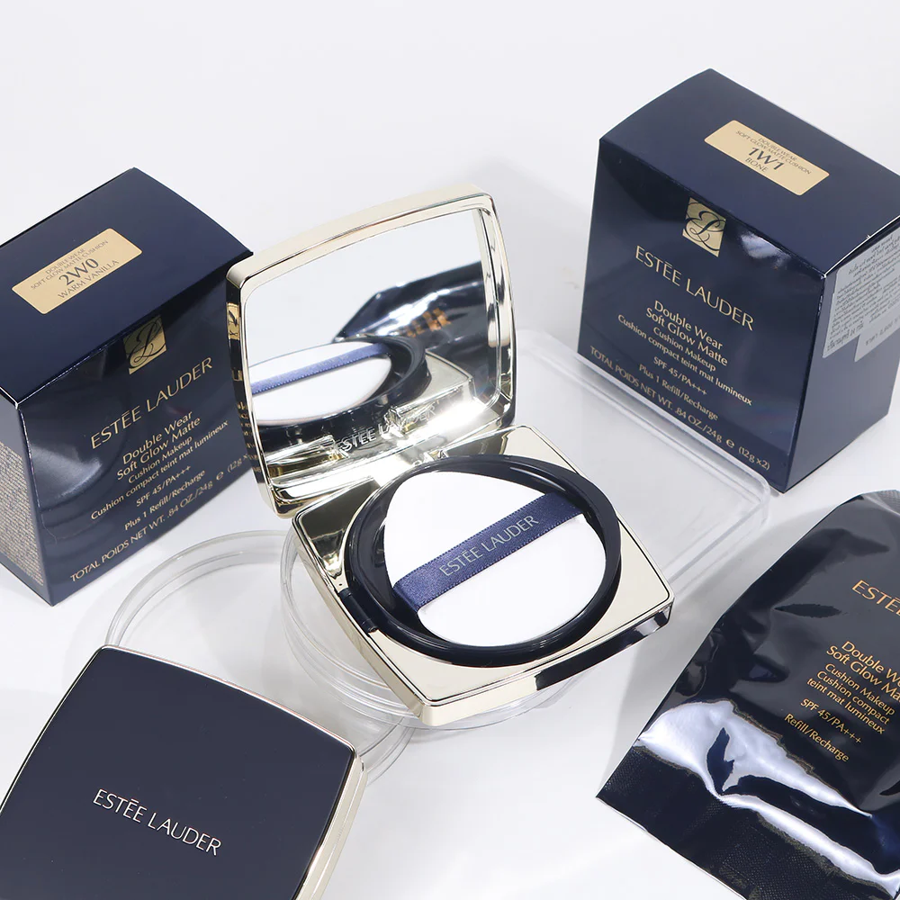 Солнцезащитное средство Estee Lauder Double Wear Soft Glow Matte Cushion Makeup 45 PA+++ & Refill [12gx2]