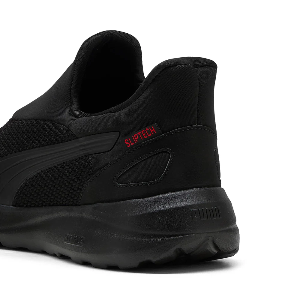 PUMA Softride Cosmic Ease-In Unisex Lifestyle Shoes - Black - UK 10