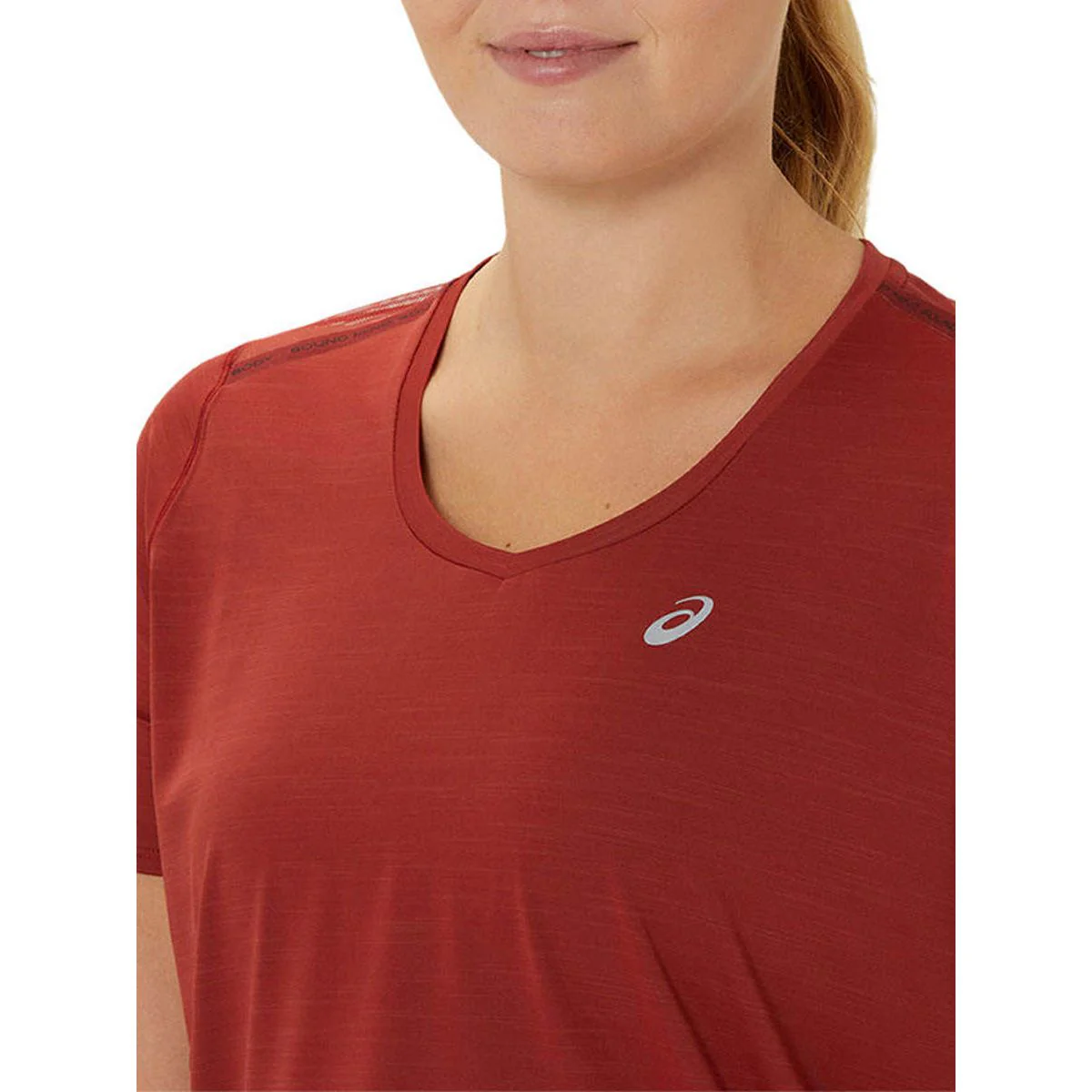 ASICS Road V-Neck Women's Running T-Shirt