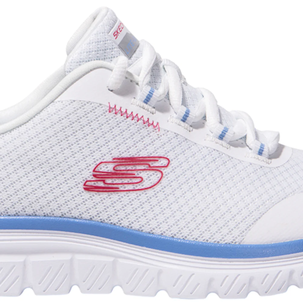 Женские повседневные кроссовки Skechers Sport Graceful 4.0 — цвет белый, размер US 10