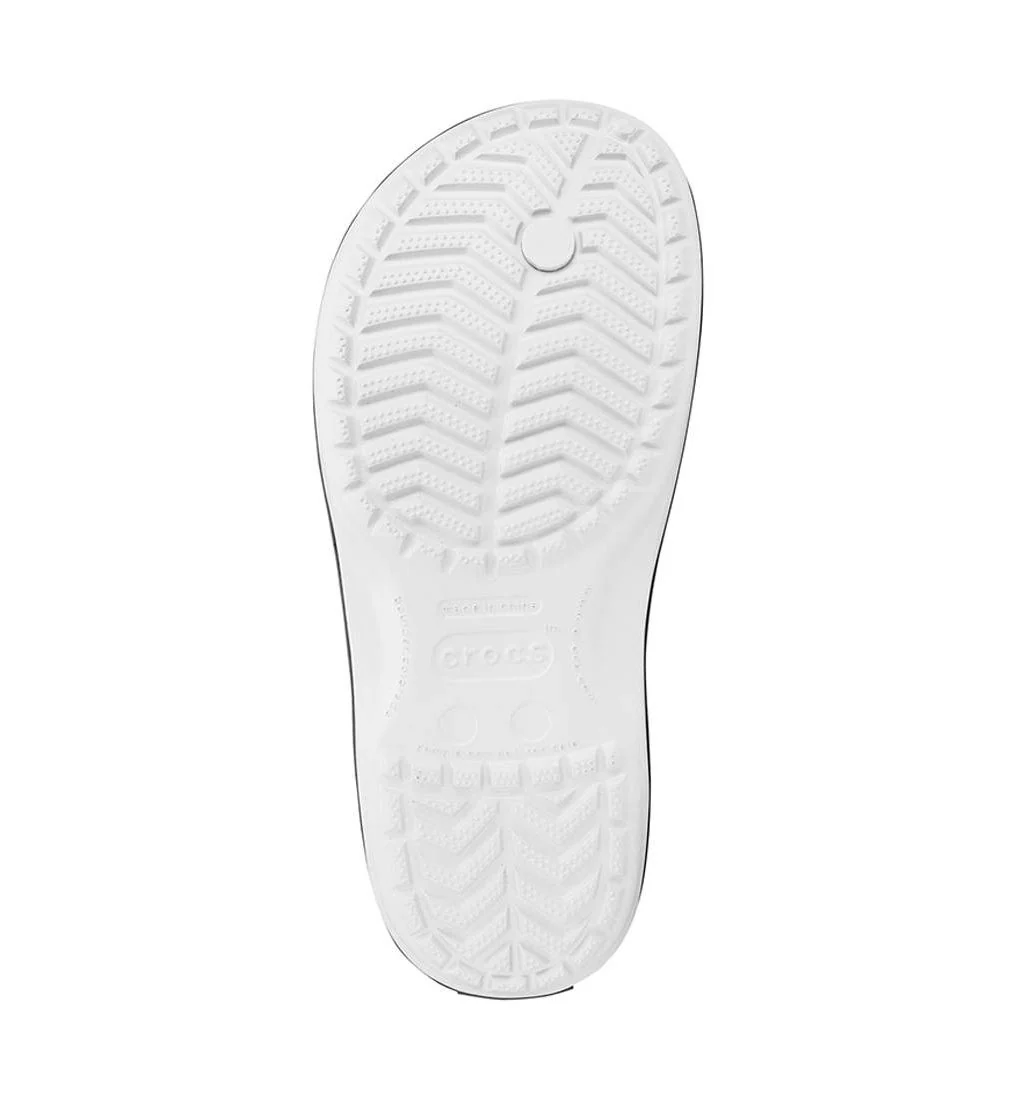 Вьетнамки унисекс Crocs Crocband Flip — цвет белый, Us M10/W12