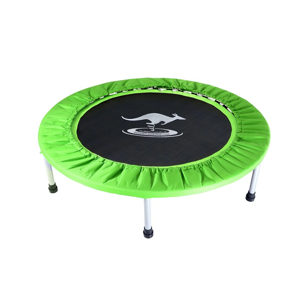 Sanook Trampoline แทรมโพลีนที่กระโดด ขนาด 40 นิ้ว รับน้ำหนัก 150 กก.สีเขียว - Green - One Size