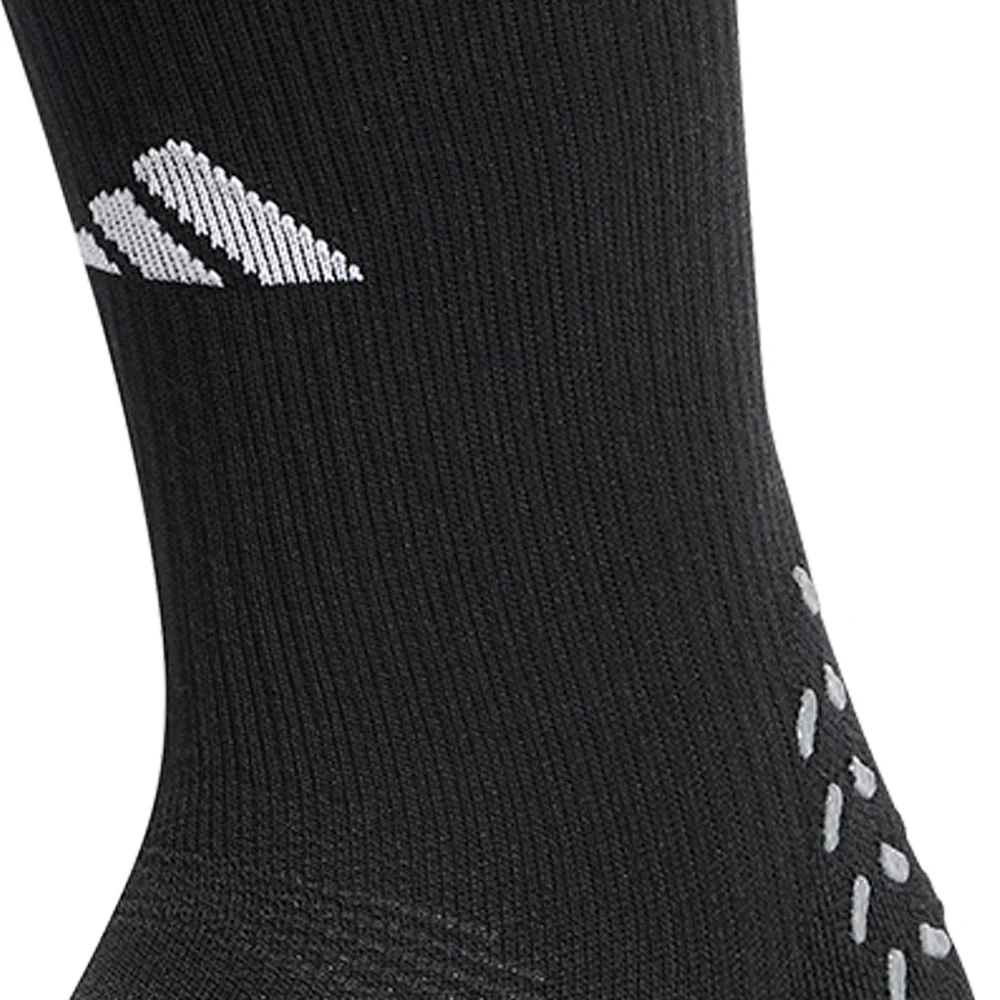 Мужские носки Adidas Football Grip Printed Cushioned Crew Performance Football — цвет черный, размер L (UK SIZE)