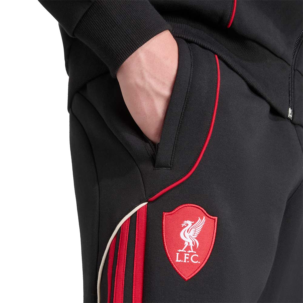 ADIDAS Liverpool FC UBP Doubleknit Men's Football Pant - Black - 2XL (UK SIZE)