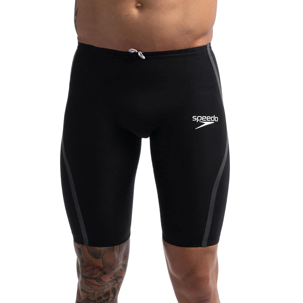 SPEEDO Fastskin LZR Pure Intent 2.0 Backstroke Edition Jammer Men's Swim Shorts - Black - 23 INCHES