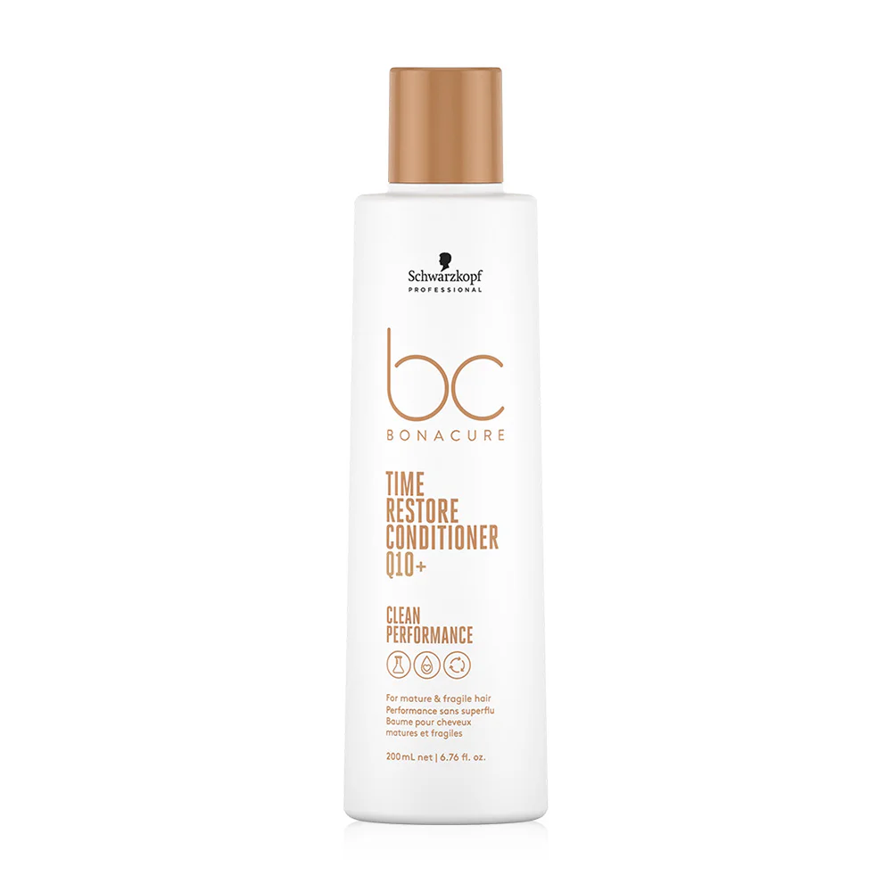 Schwarzkopf Professional BC Bonacure Time Restore Conditioner Q10+ 200ml ( Expiration Date : 2026.10.08 )