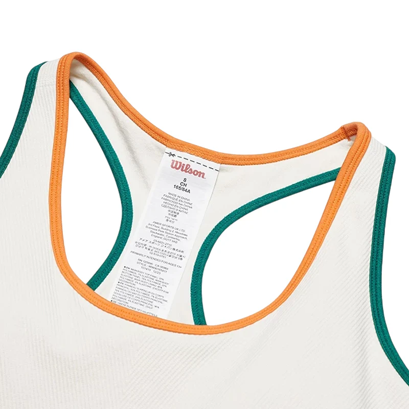 WILSON Midtown Women's Tennis Dress - Cream - L