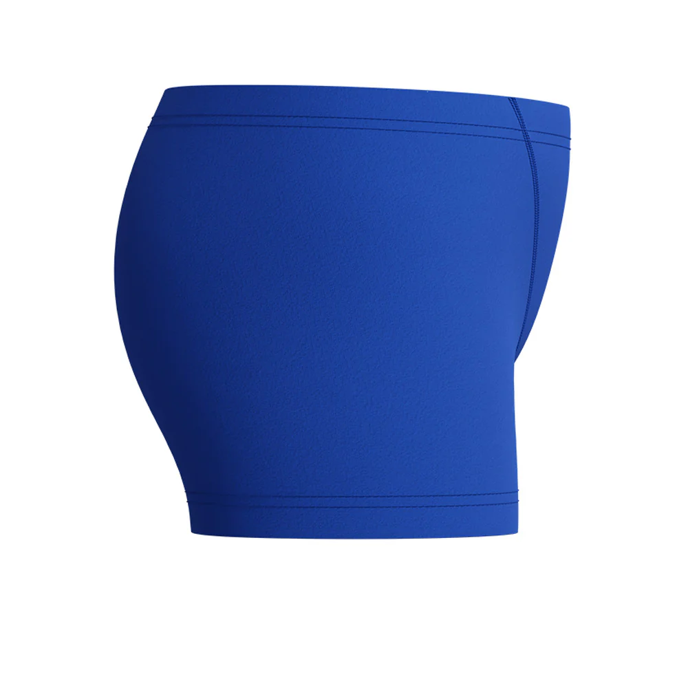 SPEEDO Printed V-Cut Aquashort Boys Swim Shorts - Blue - 10 YEARS