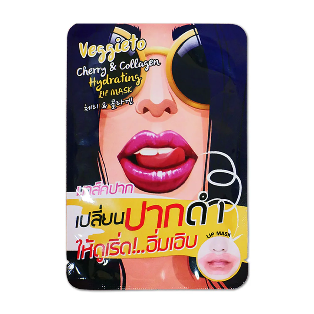 Маска для губ Queen Helene The Original Veggieto Cherry & Collagen Hydrating 6 г