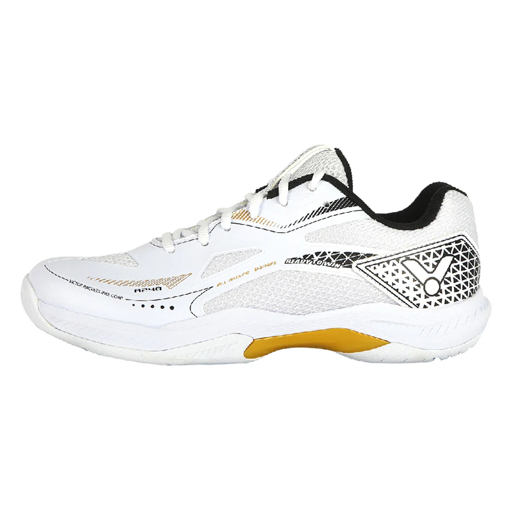 VICTOR A240 AX Unisex Badminton Shoes - White - EU 37