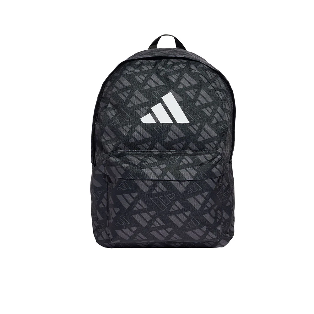 ADIDAS Classic Monogram Graphic Unisex Backpack - Black - ONE SIZE