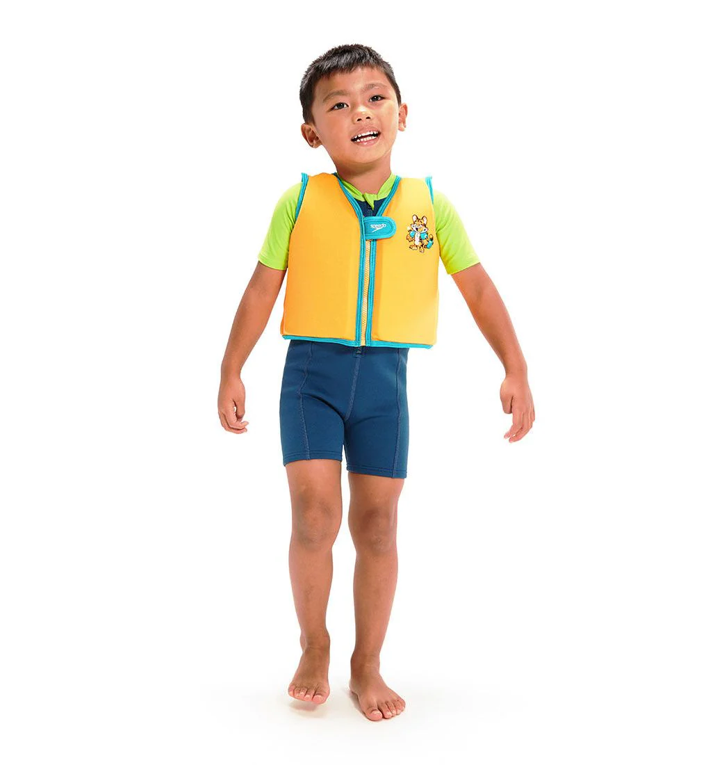 SPEEDO 8-1225214688 Kids Life Vest - Orange - 1-2 YEARS