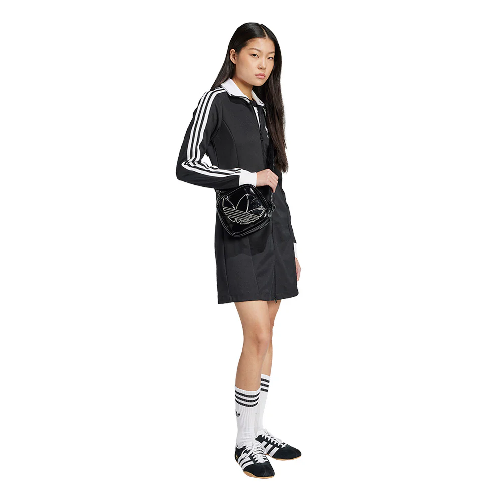 ADIDAS ORIGINALS Adicolor 3-Stripes Women's Dress - Black - 2XS (ASIAN SIZE)