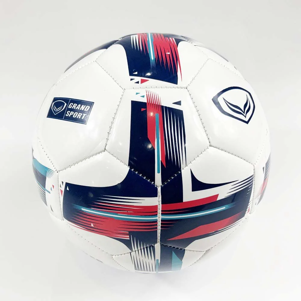Grand Sport ฟุตบอล Striker ลูกบอล หนังเย็บเครื่อง เบอร์ 5 - Multi color - Striker