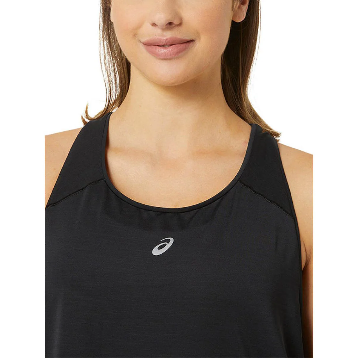 ASICS Road Women's Running Tank - Black - L (US SIZE)