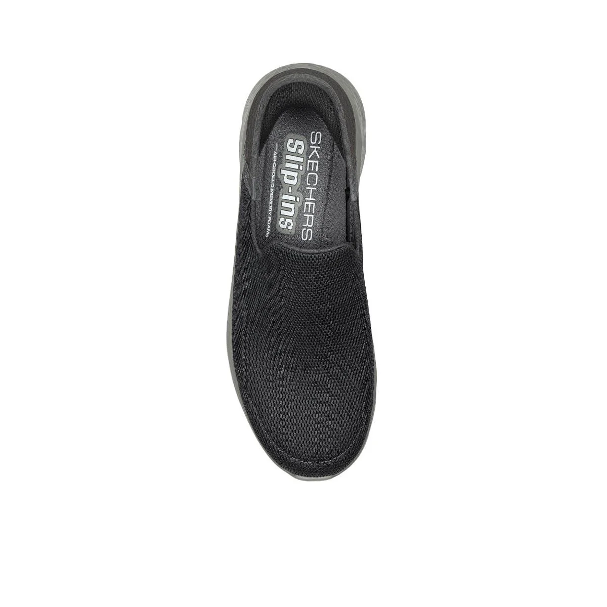 Мужские повседневные кроссовки Skechers Hands Free Slip-ins™ Go WALK® Flex — цвет серый, размер US 10