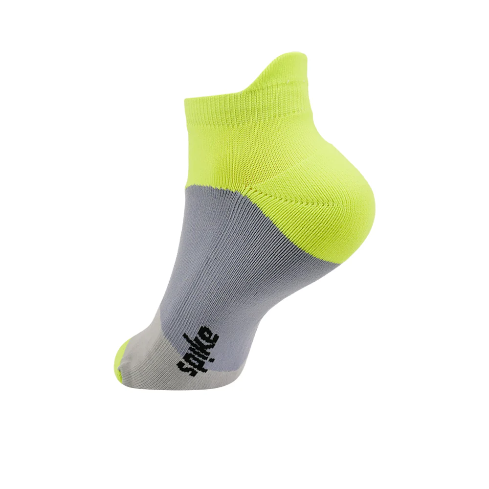 SPIKE Ankle Jazzy Unisex Running Socks - Green - ONE SIZE