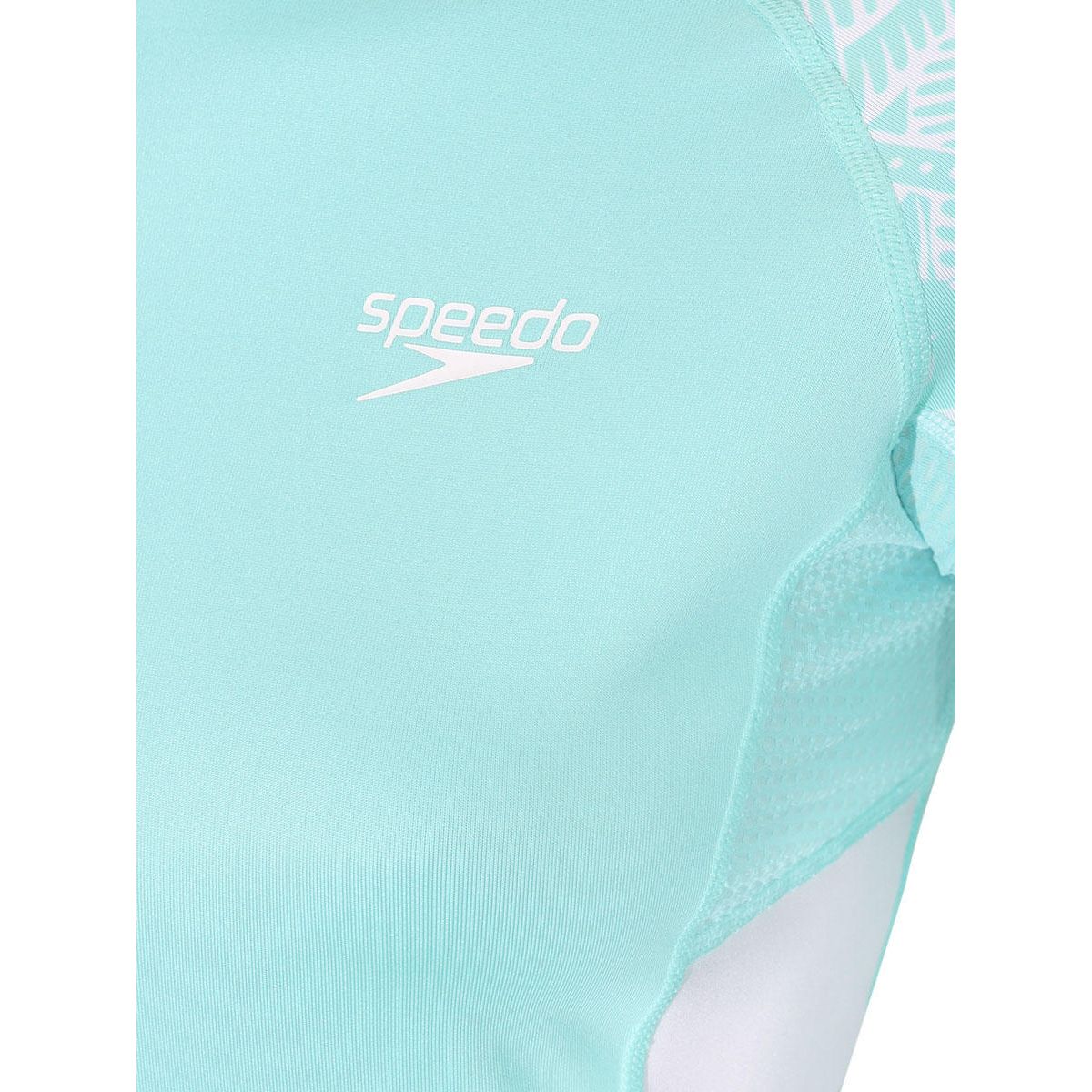 Speedo Deluxe Long Sleeves Breathable Women's Rashguard — цвет синий, размер L (UK SIZE)