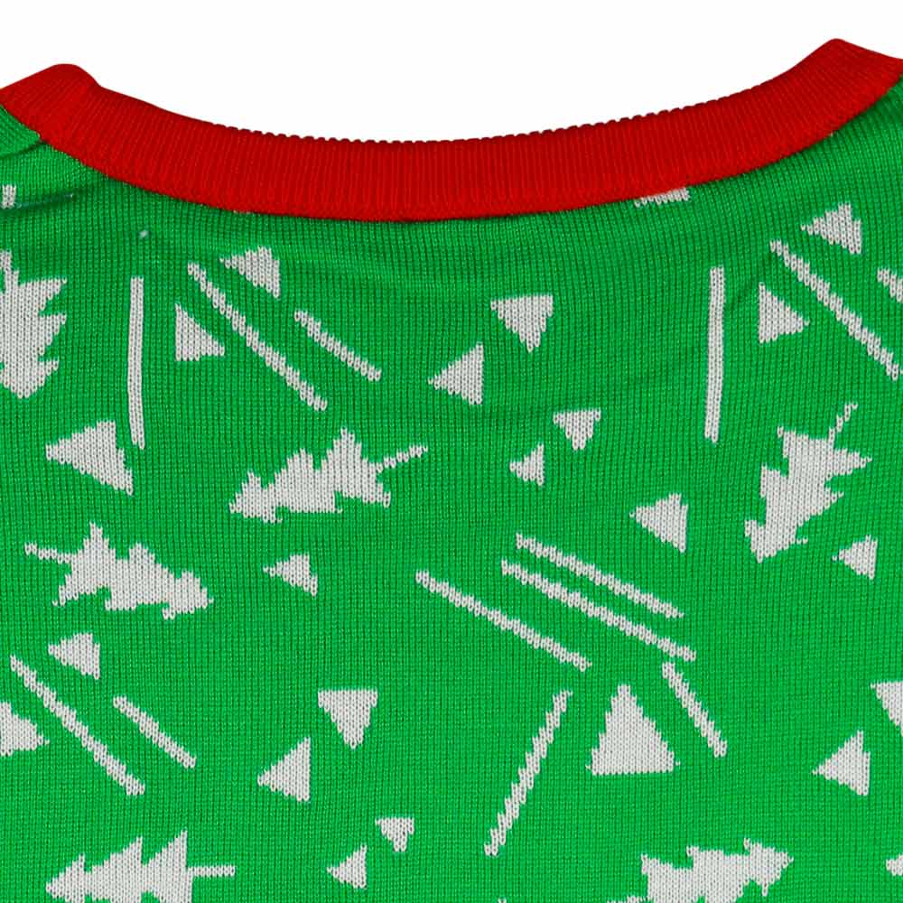 LFC Retro Christmas Men's Sweatshirt - Green - 2XL (UK SIZE)