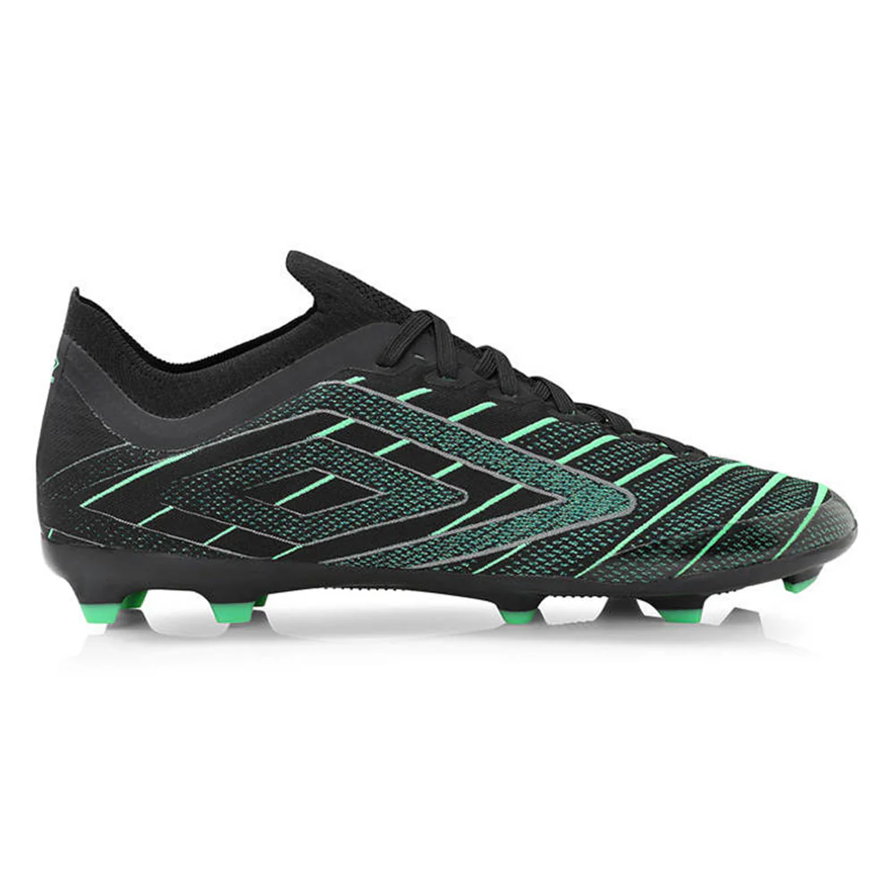 UMBRO Velocita Elixir Premier FG Men's Football Shoes - Black - US 10