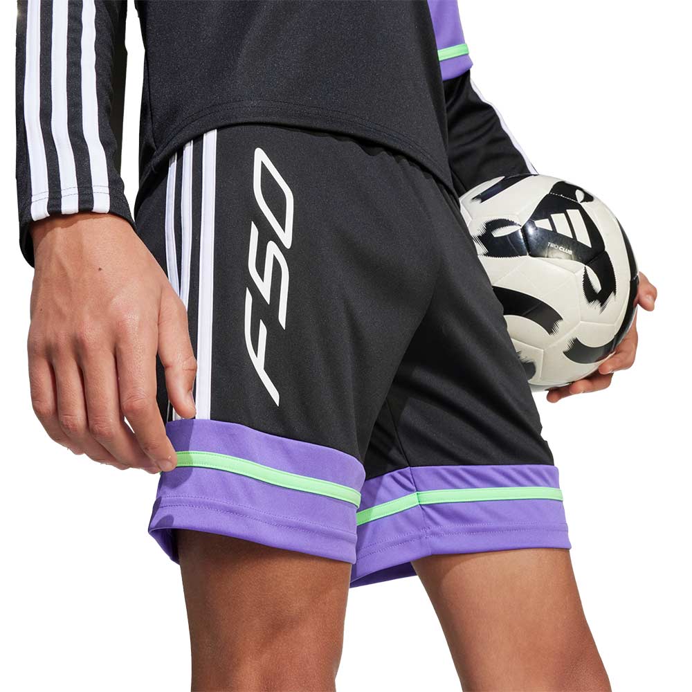ADIDAS F50 Kids Football Shorts - Black - 116 CM