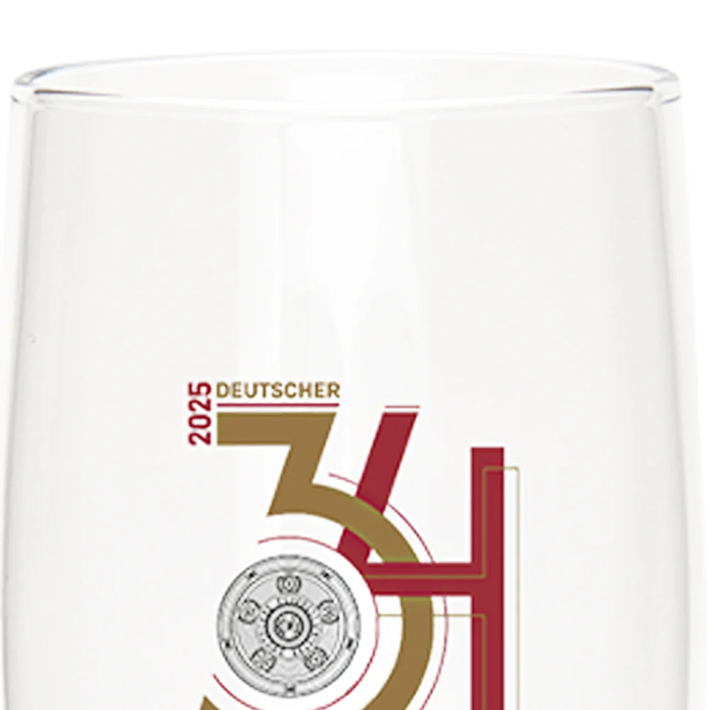 FC BAYERN MUNCHEN Bundesliga Winners 2024/25 Pint Glass - Clear - ONE SIZE