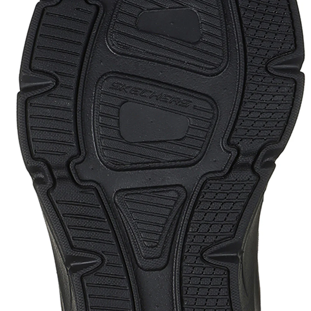 SKECHERS Slip-ins® Relaxed Fit®: D'Lux Walker® 2.0 - Reeler Men's Lifestyle Shoes - Black - US 10