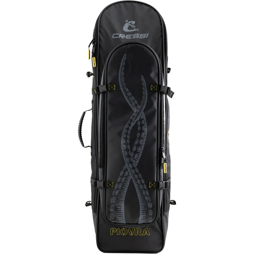CRESSI Piovra Dry Fins Backpack - Black - One Size - Black