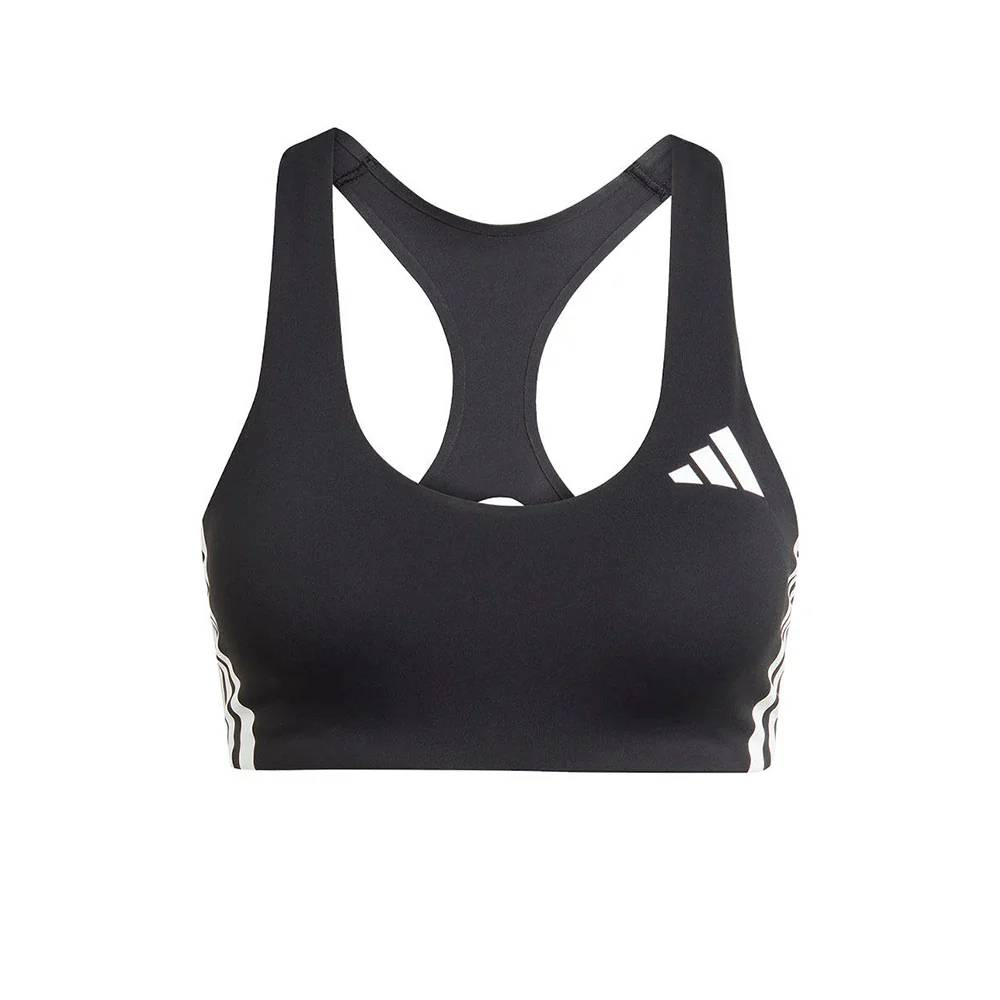 ADIDAS Adizero Run Medium Support Women's Sports Bra - Black - 2XL AA-B