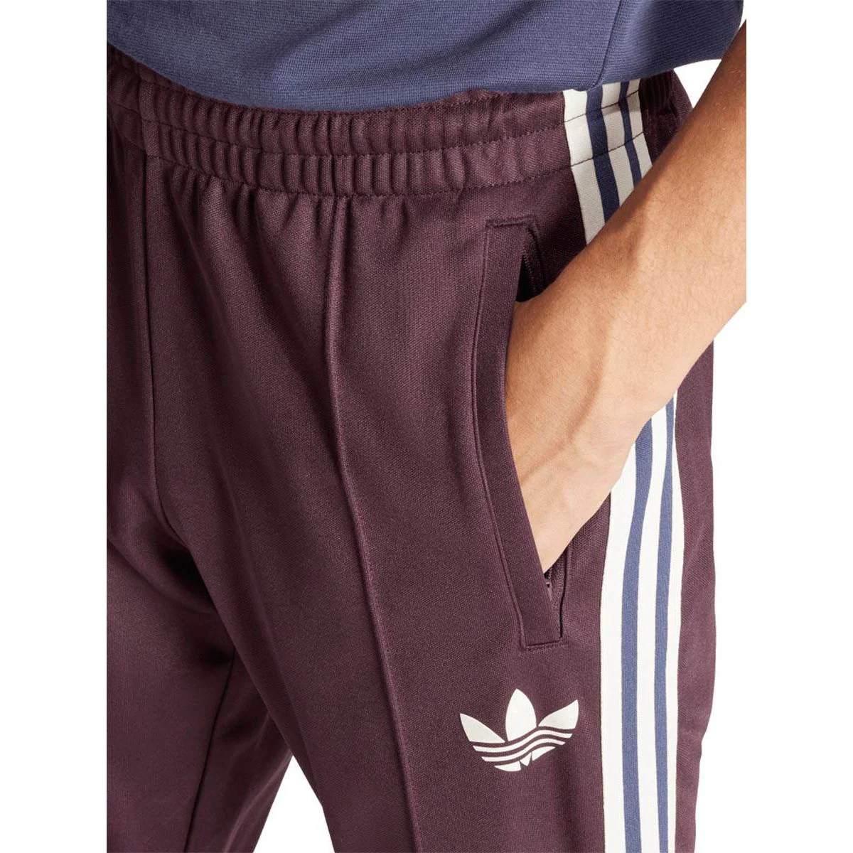 ADIDAS Spain Beckenbauer Tracksuit Men's Football Pants - Red - L (UK SIZE)