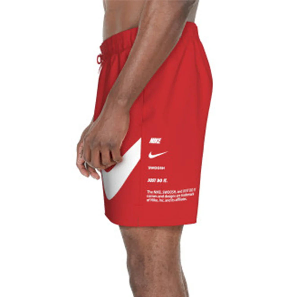 Мужские шорты Nike Breaker 7" Fully Lined Swim — цвет красный, размер L (американский размер)