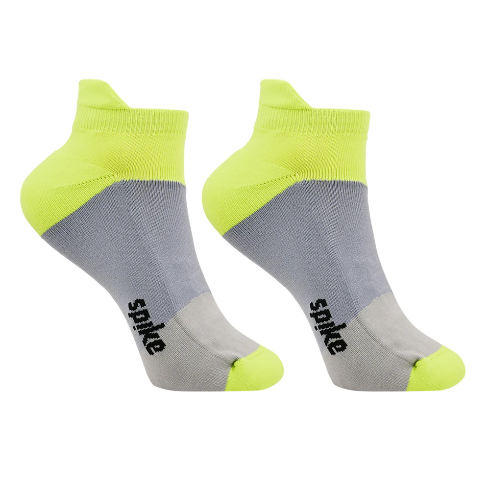 SPIKE Ankle Jazzy Unisex Running Socks - Green - ONE SIZE