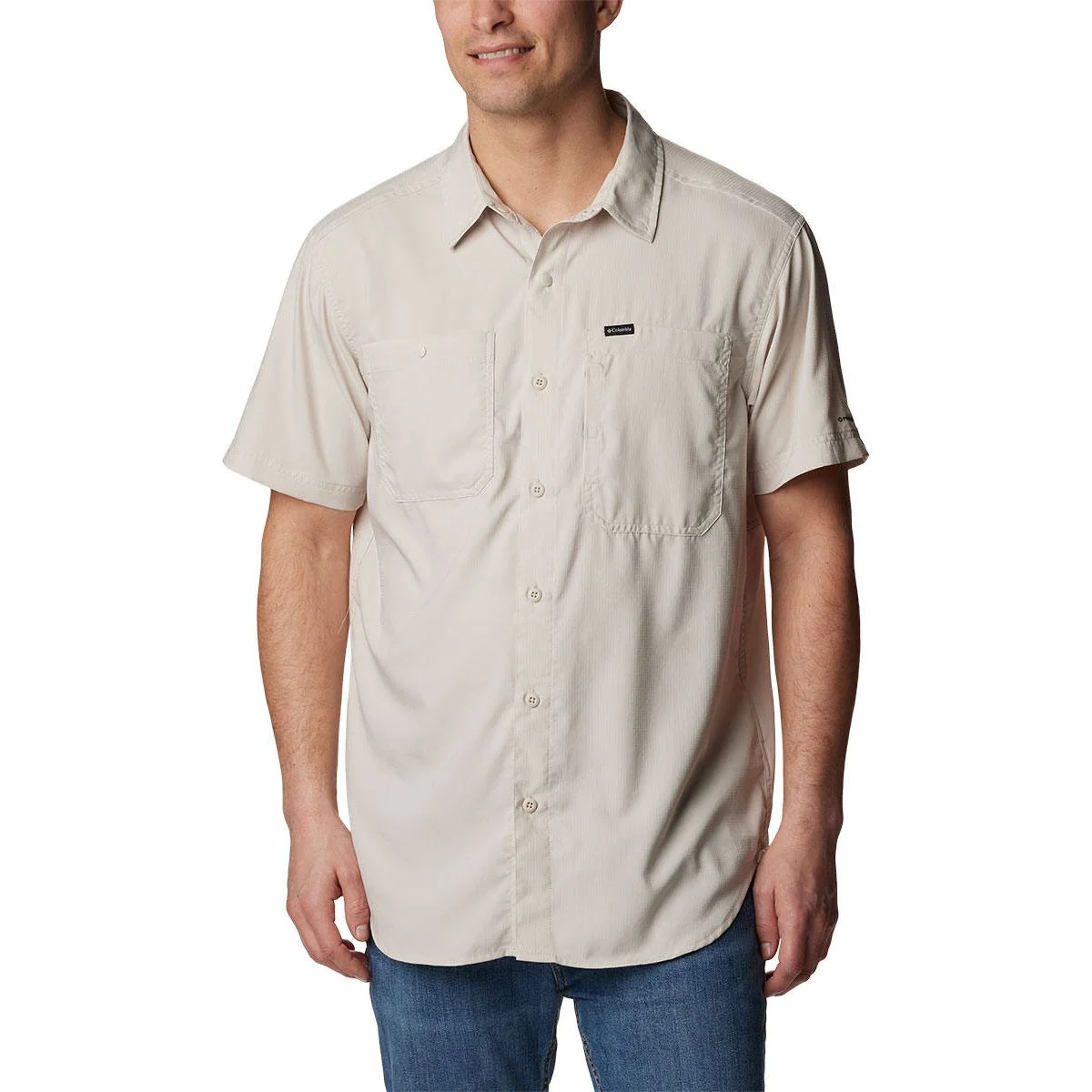 COLUMBIA Silver Ridge™ Utility Lite Men's Shirt - Beige - 2XL (US SIZE)