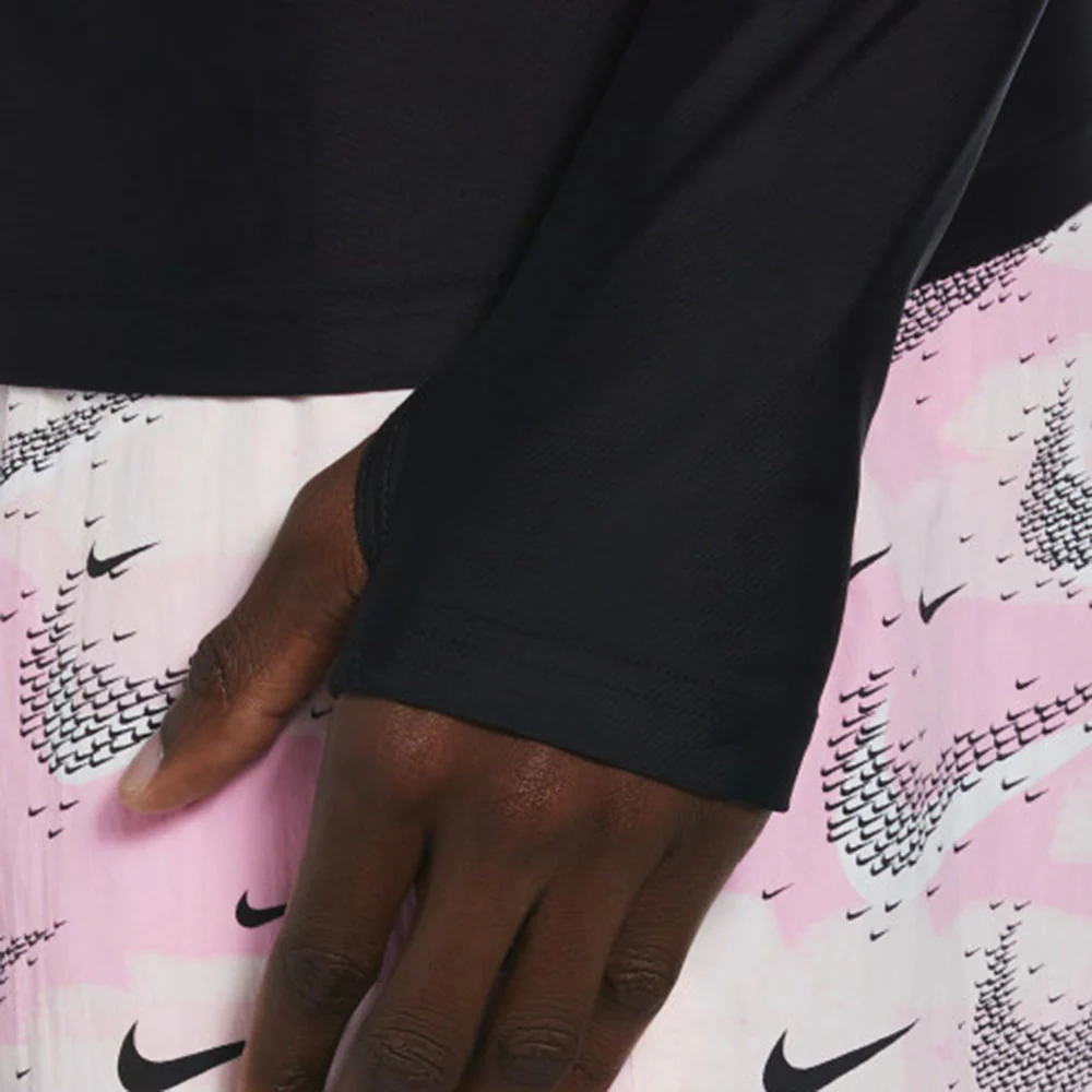 NIKE Whitewater Long-Sleeve Men's Rashguard - Black - L (US SIZE)