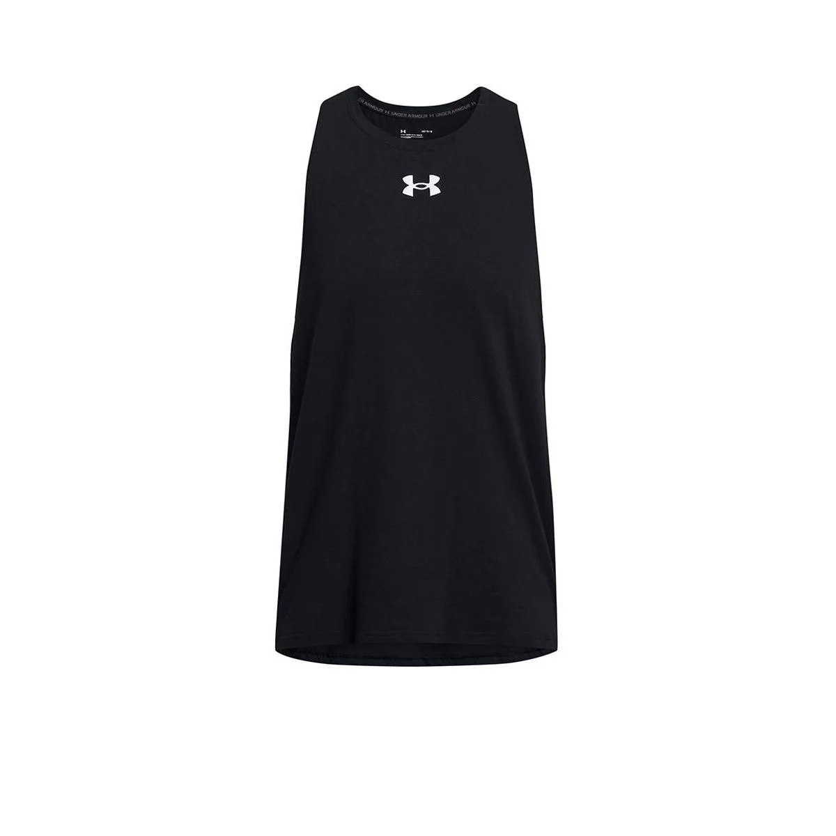 UNDER ARMOUR Baseline Cotton Men's Basketball Tank - Black - 2XL (US SIZE)