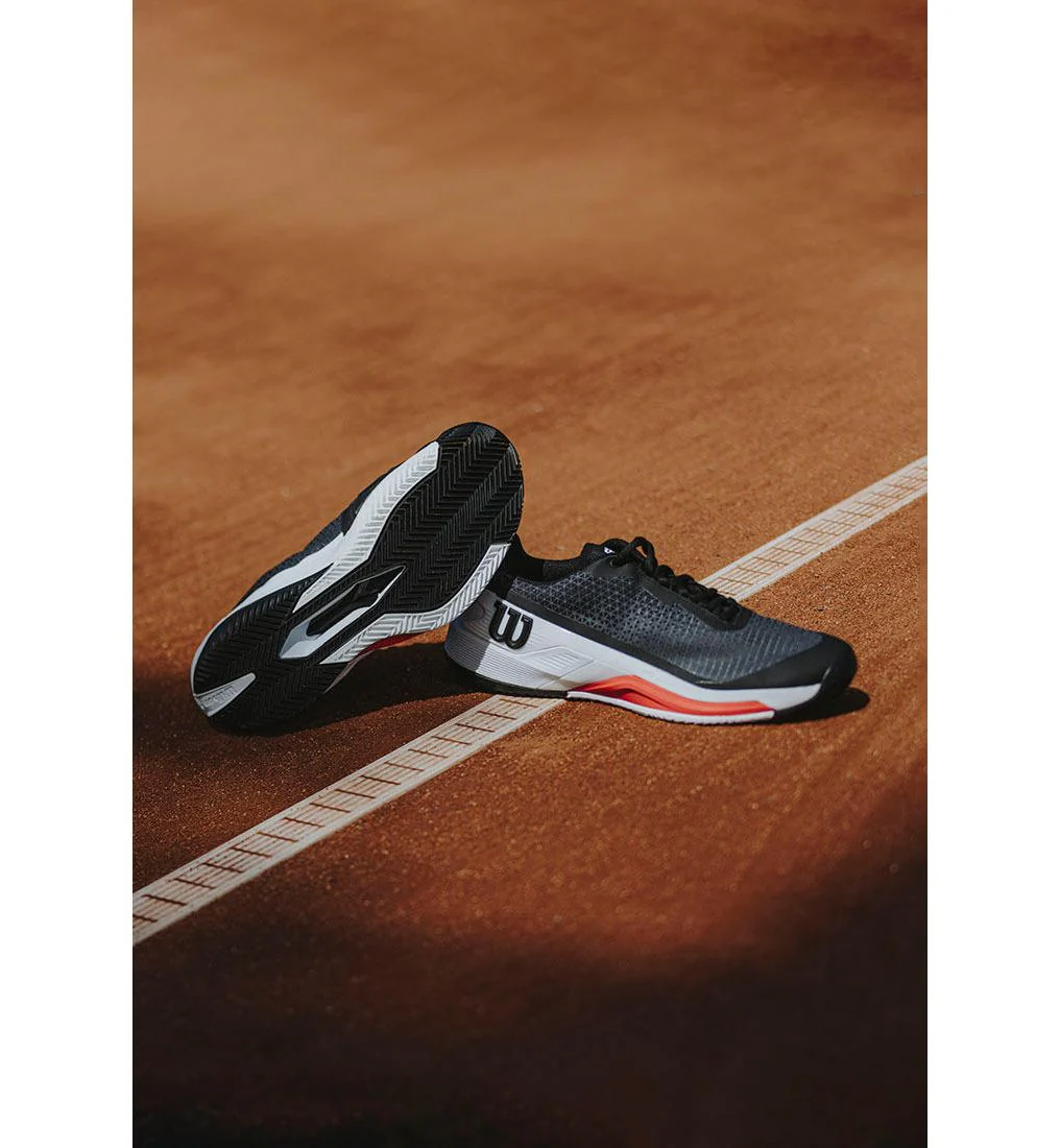 WILSON Rush Pro 4.0 Men's Tennis Shoes - Black - US 10