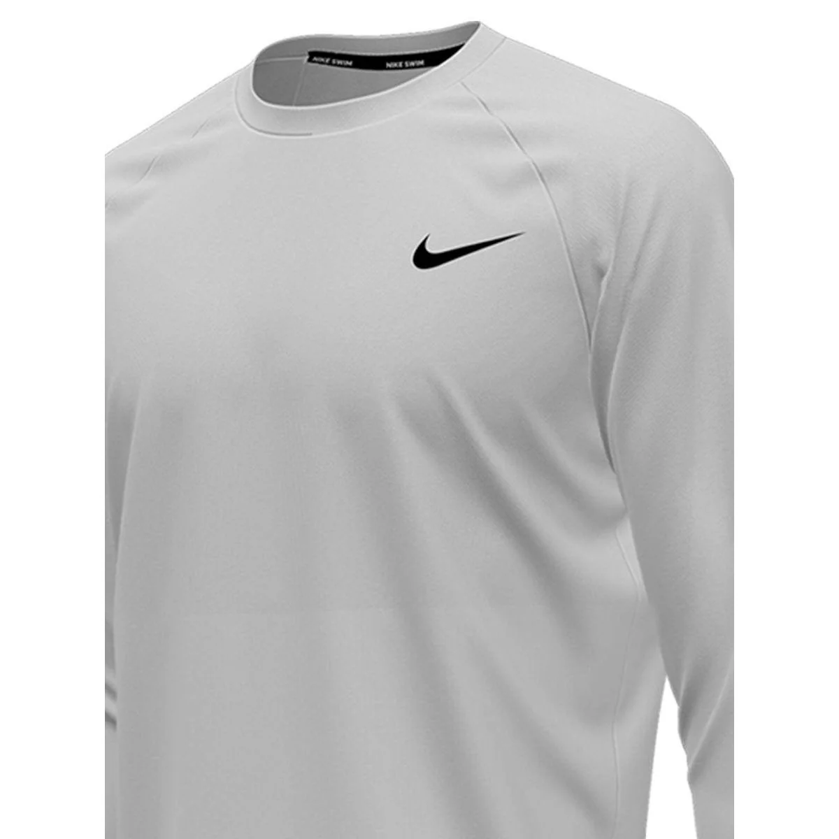 Мужская рубашка Nike Essential Long Sleeve Hydroguard Swim — цвет белый, размер L (американский размер)