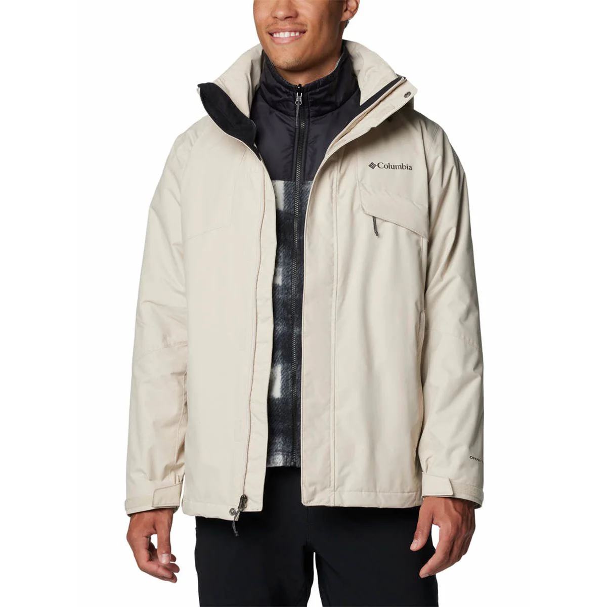 COLUMBIA Bugaboo™ III Fleece Interchange Men's Jacket - Beige - 2XL (US SIZE)