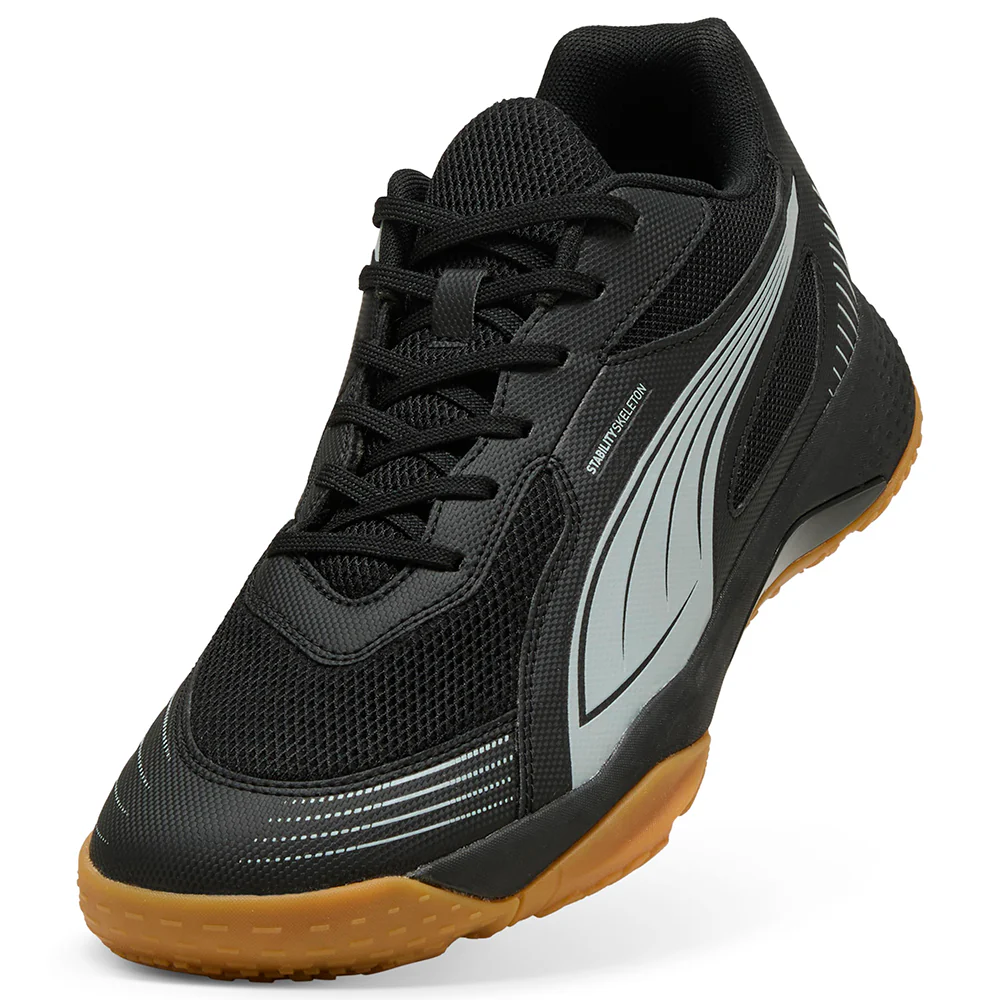 PUMA Solarflash III Men's Indoor Court Shoes - Black - UK 10