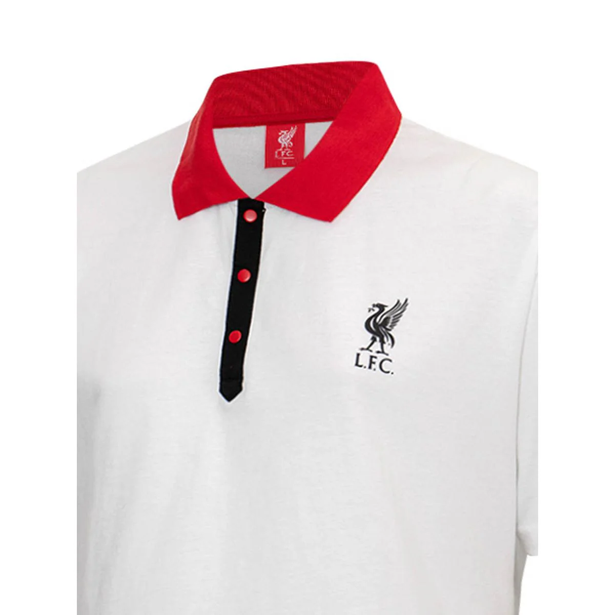 LFC Crop Women's Polo Shirt - White - 2XL (UK SIZE)