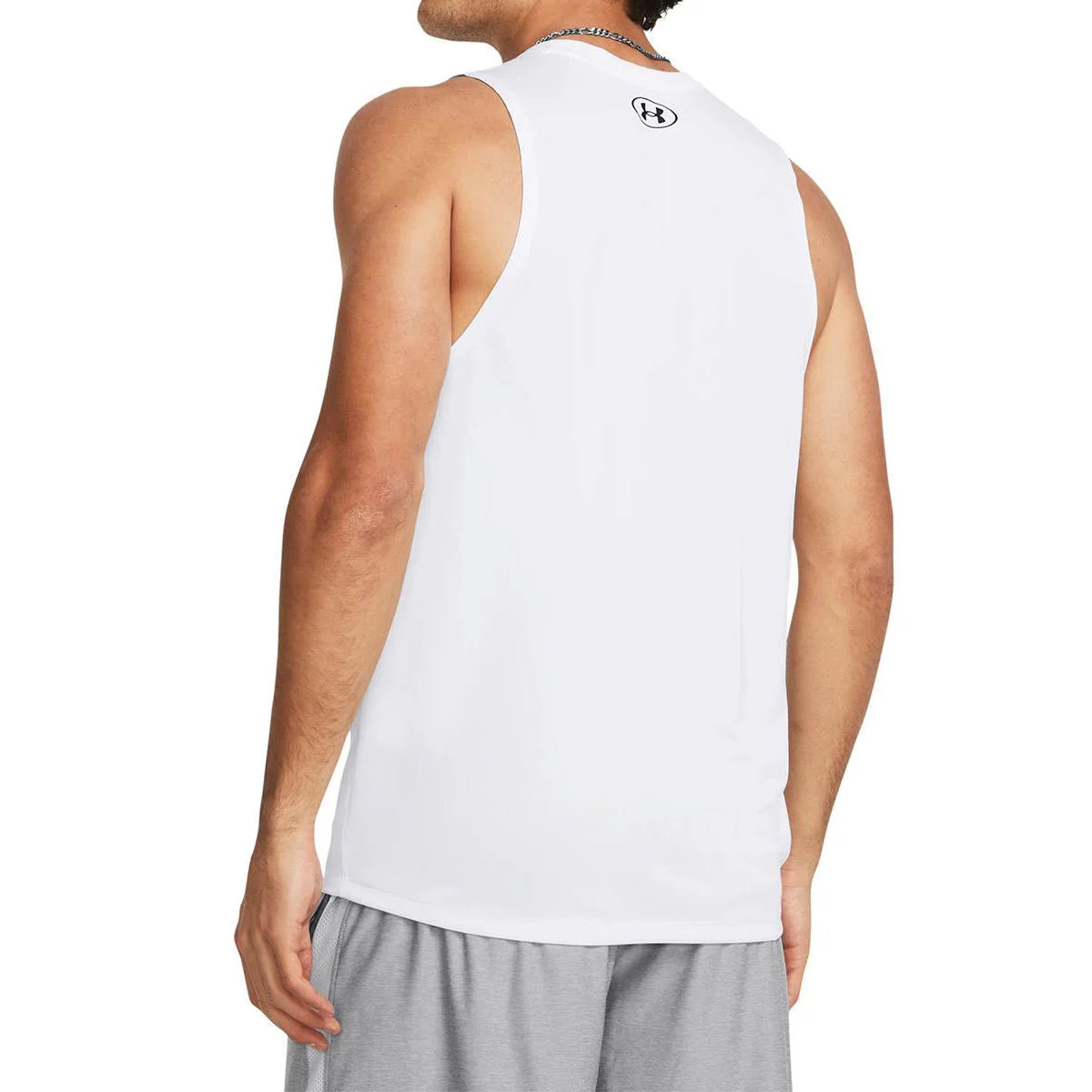 Under Armour Tech™ Men's Training Tank — цвет белый, размер L (американский размер)