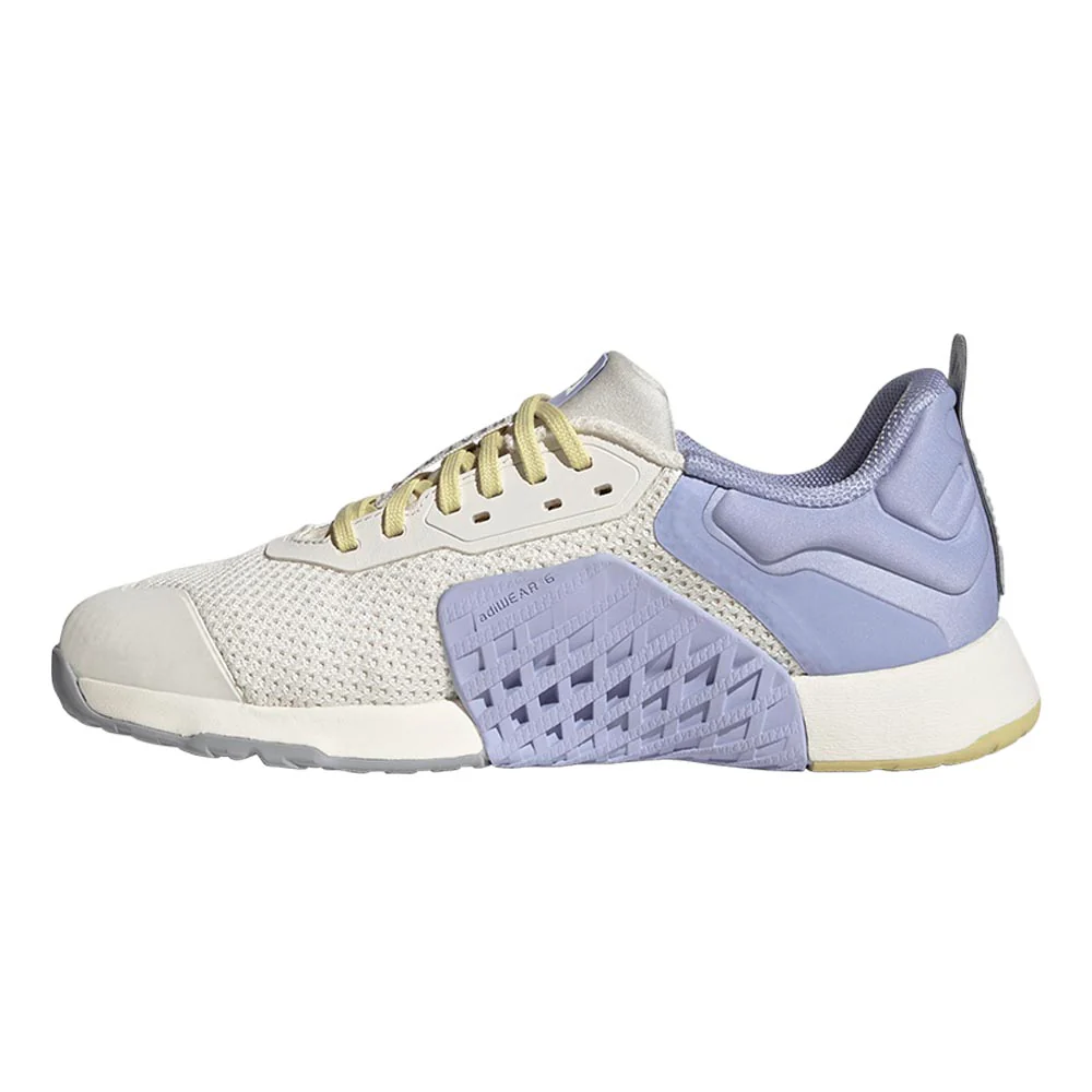 Женские тренировочные кроссовки Adidas Dropset 3 — цвет белый, размер UK 4