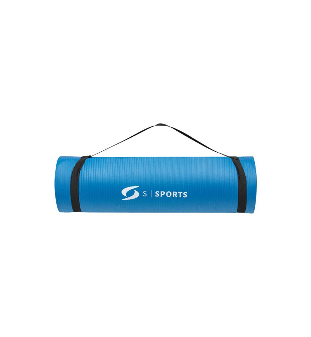 S SPORTS NBR 02 Yoga Mat - Blue - ONE SIZE