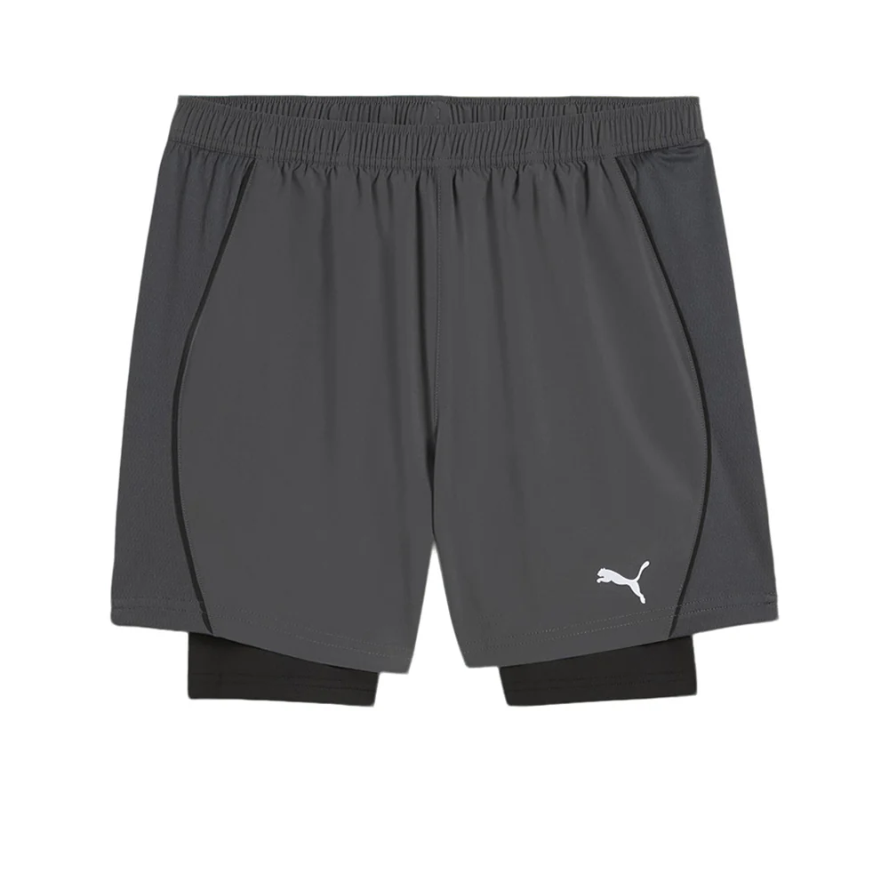 PUMA Velocity 5'' Men's Running Shorts - Grey - L (UK SIZE)