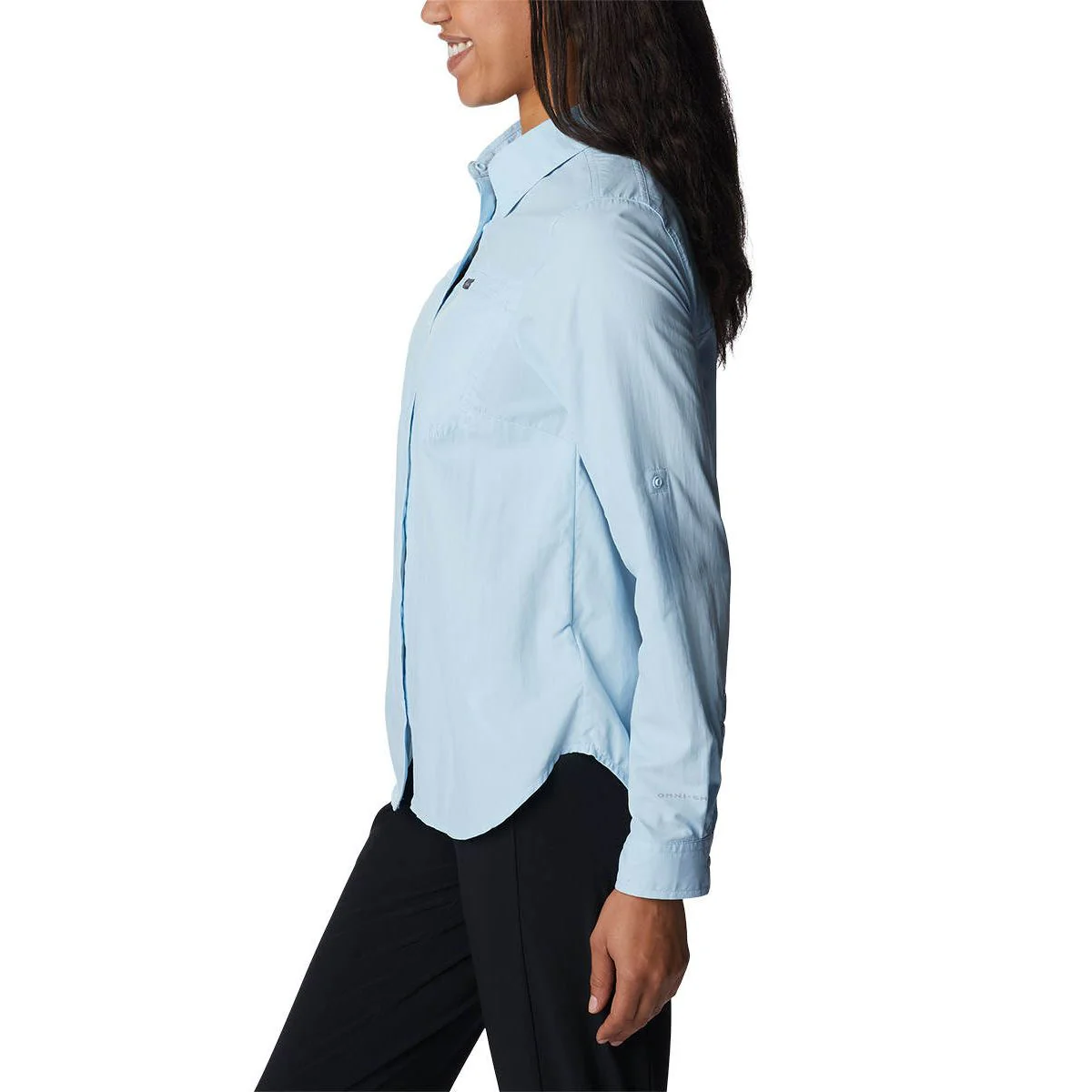 Женская рубашка Columbia Silver Ridge 3.0 Ls Hiking — цвет синий, размер L (американский размер)