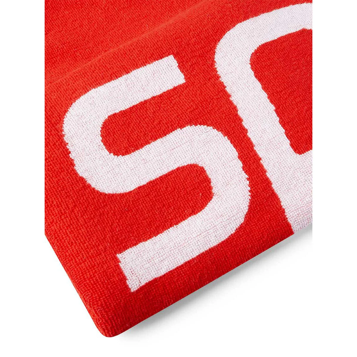 SPEEDO Logo Towel - Red - ONE SIZE